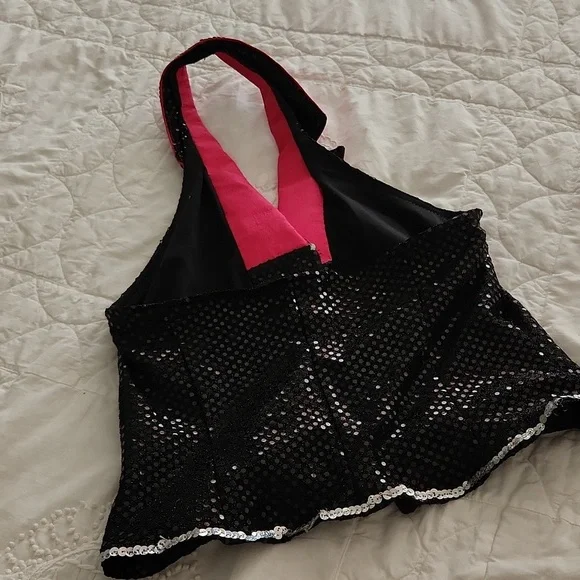 Stunning, 3 piece Glitzy dance costume - Picture 6 of 9